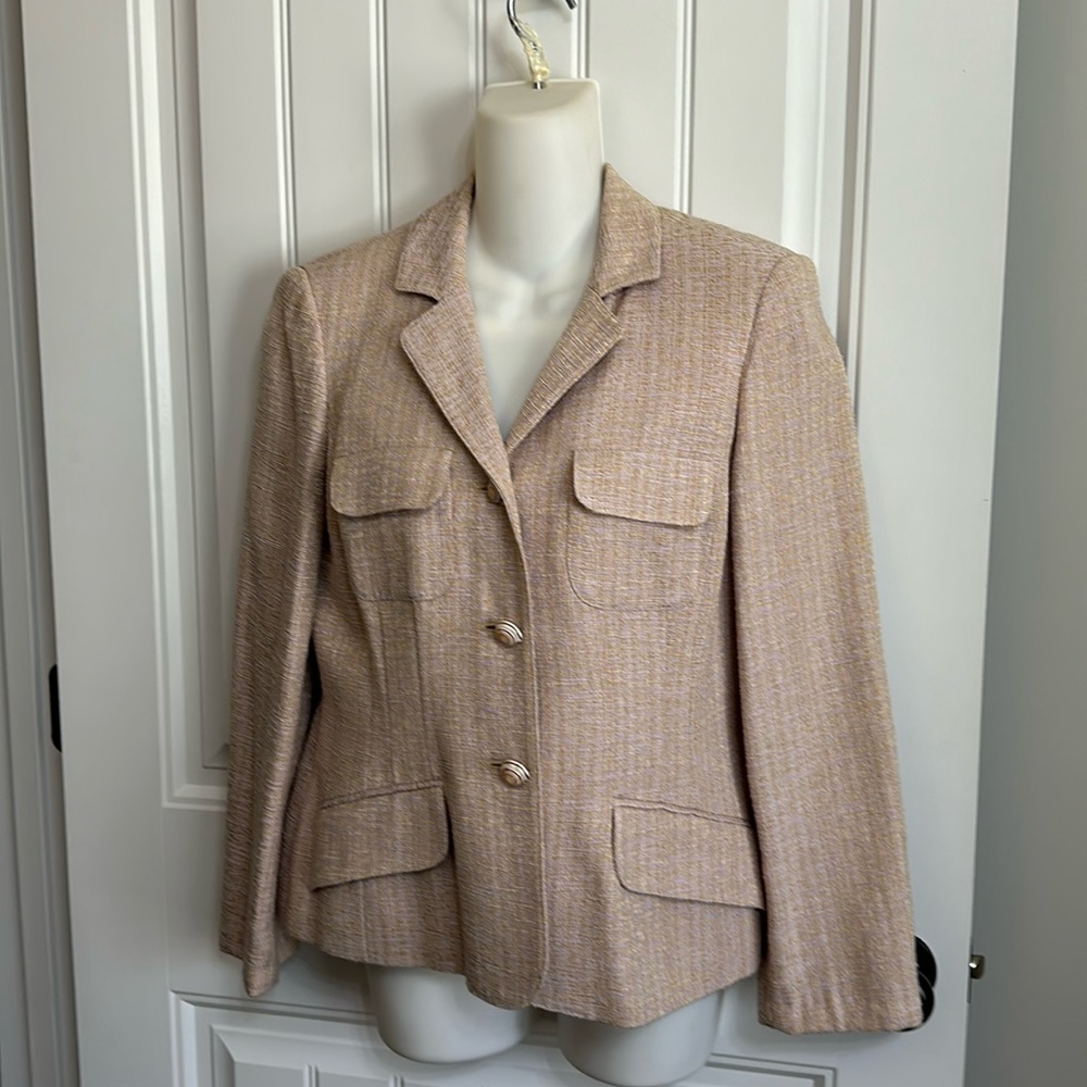 Vintage Moschino Cheap & Chic Italy Blazer Jacket 10 Beautiful Appears New